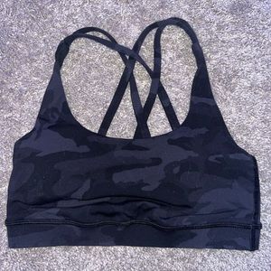 Dark Camo Lululemon sports bra